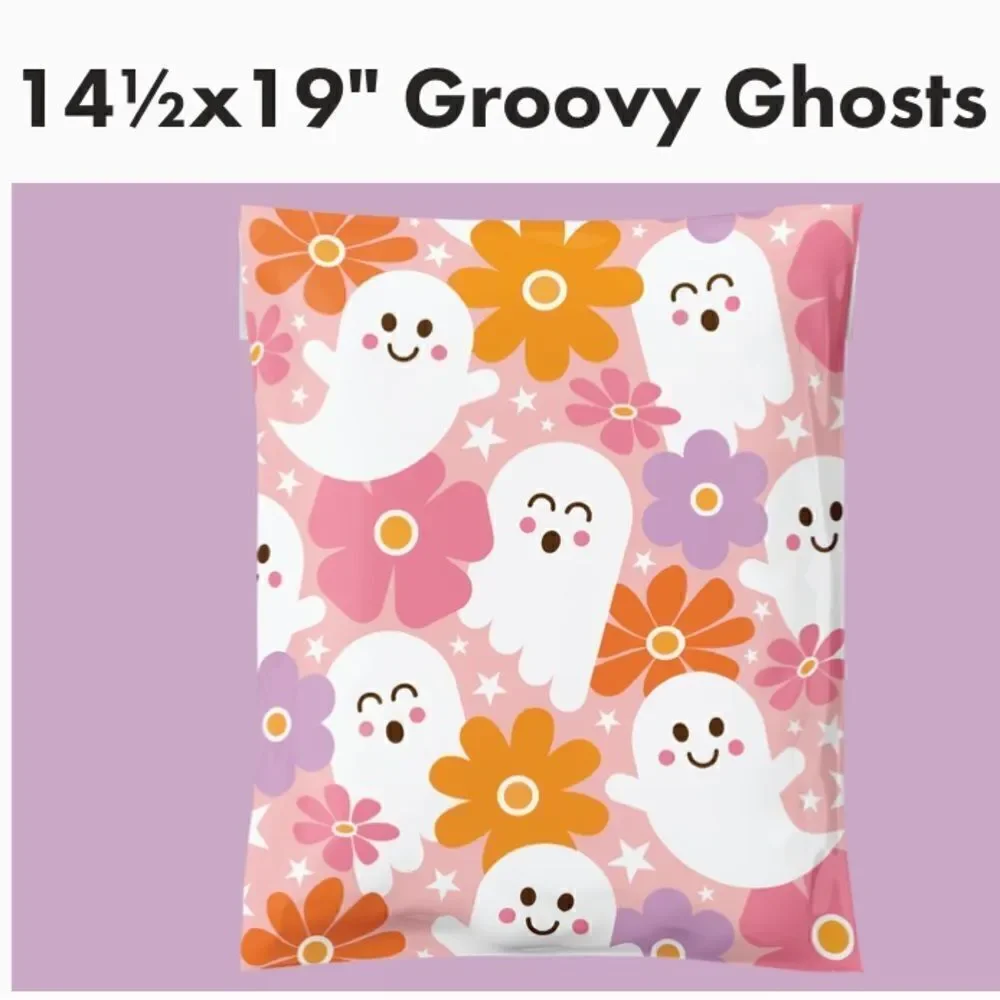 Poly mailers Mixed sizes stickers